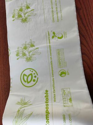 100% βιοδιασπάσιμες μίας χρήσης φιλικές μίας χρήσης τσάντες Eco τσαντών περιβαλλοντικά