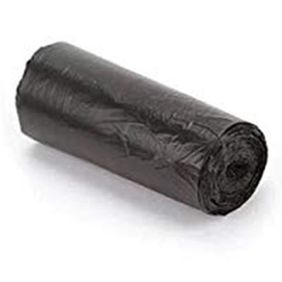 Μαύρες πλαστικές τσάντες προϊόντων σε έναν ρόλο, βιοδιασπάσιμες τσάντες αμύλου καλαμποκιού
