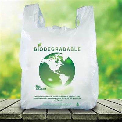 20mic βιοδιασπάσιμες πλαστικές αγορών τσάντες παντοπωλείων τσαντών διαφανείς βιοδιασπάσιμες