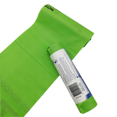 HDPE LDPE πλαστικές βιοδιασπάσιμες τσάντες 100% απορριμάτων λιπασματοποιήσιμες