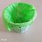 Φιλικές πράσινες βιοδιασπάσιμες τσάντες απορριμμάτων Eco 50 X 70 εκατ. 70 X 90 εκατ.